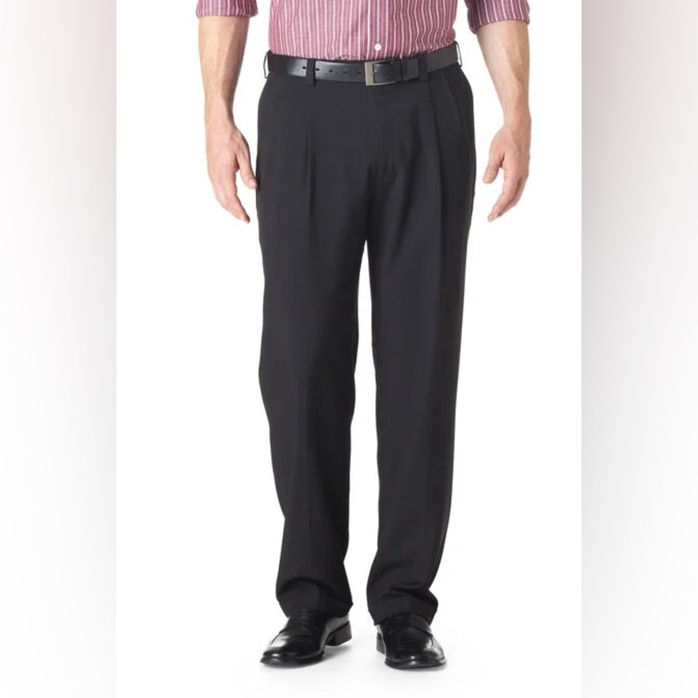 Haggar Black Dress Pants NWT